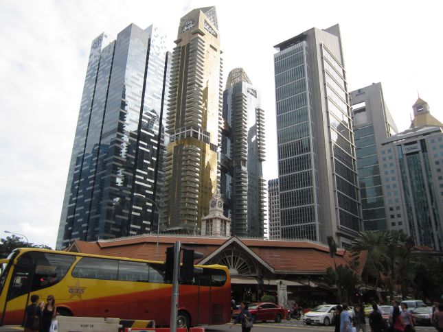 skyscrapers singapore